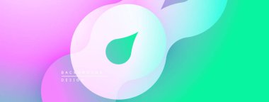 Soyut sıvı şekilleri harmanlanarak canlı pastel gradyanlar yaratır. Yumuşak kıvrımlar hareketi gösterir, modern tasarım estetiği.