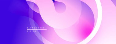Soyut sıvı şekiller, canlı mor, pembe renkler. Modern tasarım, pürüzsüz gradyanlar dinamik görsel efekt yaratır. Arkaplan ögesi.