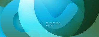 Soyut katmanlar, akıcı şekiller, havalı maviler, yeşiller modern zemin oluşturur. Minimalist tasarım, pürüzsüz gradyanlar görsel cazibe sunar.