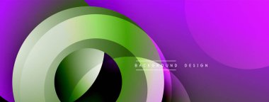 Soyut enerji katmanları dinamik akış yaratır. Mor, yeşil renkler kusursuz bir şekilde harmanlanarak modern zemin oluşturuyor. Minimalist tasarım enerjiyi çağrıştırıyor.