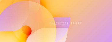 Soyut gradyanlar karışıyor, yumuşak şekiller yaratıyor. Sıcak renkler baskın, turuncudan pembeye dönüşüyor. Metin kaplamalı minimalist tasarım.