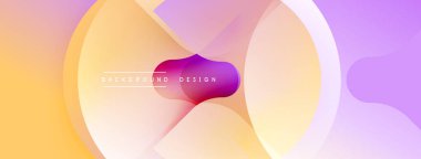 Soyut sıvı şekiller, canlı renklerin karışımı. Modern tasarım, pürüzsüz eğimler dinamik kompozisyon yaratır. Minimalist estetik, mükemmel arkaplan.