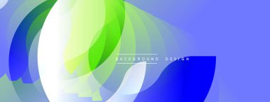 Soyut dinamik dalgalar, canlı renklerin karışımı. Modern tasarım dalgalı şekiller içerir, mavi, yeşil renkler baskın gelir. Temiz estetik, uygun arka planlar..