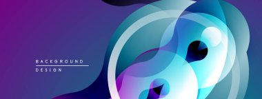 Soyut sıvı şekiller, canlı renklerin karışımı. Modern tasarım, dinamik kompozisyon, pürüzsüz gradyanlar görsel ilgi yaratır.