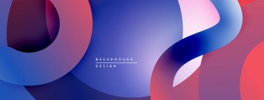 Soyut sıvı şekiller, canlı renklerin karışımı. Modern tasarım, pürüzsüz eğimler dinamik kompozisyon yaratır. Projeler için mükemmel arkaplan.