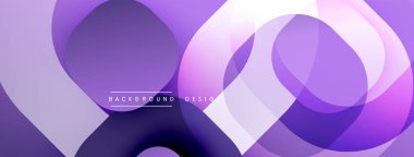 Soyut mor katmanlar dinamik akış yaratır. Düz gradyanlar, modern tasarım, zarif kompozisyon. Minimalist estetik, uygun arkaplan.