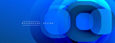 Soyut mavi katmanlar dinamik dairesel tasarım yaratır. Modern estetik, arka planlar, sunumlar, dijital sanat için uygun. Pürüzsüz gradyanlar görsel cazibeyi artırır.