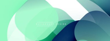 Soyut sıvı şekilleri üst üste biniyor, dinamik deniz mavisi renkleri yaratıyor. Minimalist tasarım modern estetik, temiz bir sunum öneriyor.