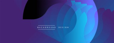 Soyut katmanlar dinamik bir değişim etkisi yaratır. Mor, mavi renkler kusursuz bir şekilde harmanlanarak modern zemin oluşturuyor. Minimalist tasarım, pürüzsüz geçişler.