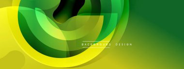 Soyut akışkan şekiller, canlı yeşil sarı gradyanlar. Arka planlar, afişler, sunumlar için modern tasarım unsuru. Düz eğriler dinamik görsel etki yaratır.