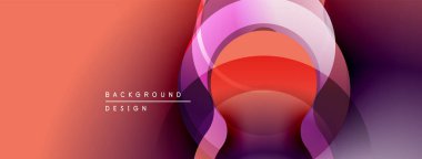 Soyut gradyan katmanlar dinamik görsel efekt yaratır. Pürüzsüz renk değişimi, modern tasarım unsuru. Mükemmel arkaplan.