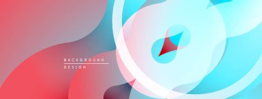 Soyut sıvı şekilleri, gradyanlar. Pembe, mavi renk karışımı. Arka planlar ve sunumlar için modern tasarım öğesi. Minimalist estetik.