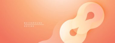 Soyut eğim arkaplanı. Şeftali tonları pürüzsüzce karışır ve akışkan şekiller yaratır. Minimalist tasarım sıcaklığı ve yumuşaklığı çağrıştırır..