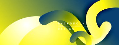 Soyut sıvı şekiller, canlı renklerin karışımı. Modern tasarım, dinamik kompozisyon. Arkaplan özellikleri metin arkaplanı, tasarım.