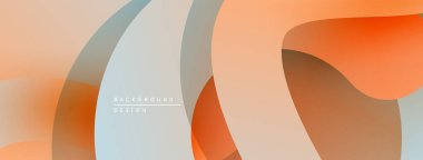 Soyut sıvı şekilleri, sıcak renkler baskın gelir. Yumuşak gradyanlar modern arkaplan tasarımı yaratır. Minimalist estetik, pürüzsüz geçişler görünür..