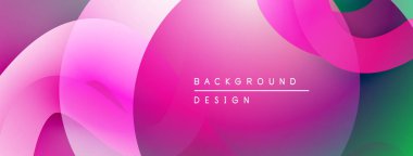 Soyut sıvı şekiller, canlı pembeler, yeşiller modern arka plan yaratır. Gradyan renkler sorunsuz harmanlanarak, dinamik görsel efekt sunar.