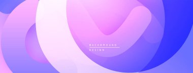 Soyut sıvı şekiller harmanlanarak canlı mor, pembe ve mavi renkler yaratır. Modern tasarım, sakin ve akan enerjiyi çağrıştırıyor. Minimalist estetik.