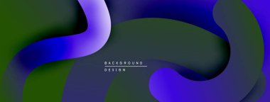 Soyut sıvı şekiller, canlı renklerin karışımı. Modern tasarım, katmanlı etki derinlik yaratır. Dijital projeler için uygun arkaplan.
