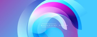 Soyut akışkan şekiller, canlı renklerin karışımı. Modern tasarım, gradyan etki dinamik görsel deneyim yaratır. Geçmişi fütüristik estetiği akla getiriyor..