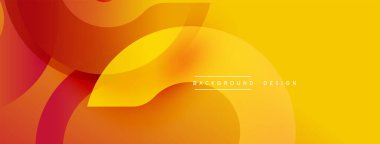 Soyut eğim arkaplanı. Sıcak renkler karışıyor, dinamik şekiller yaratıyor. Dijital projeler için modern tasarım.