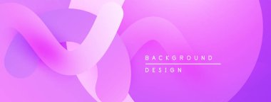 Soyut sıvı şekiller, pembe mor renkler. Modern tasarım ögesi, arkaplan dokusu, pürüzsüz gradyanlar mevcut. Minimalist estetik.