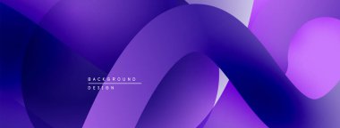 Soyut mor tasarım akışkan şekiller, gradyanlar içerir. Modern arka plan dijital projeler ve sunumlar için idealdir. Minimalist estetik.