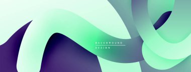 Soyut sıvı şekiller, canlı renklerin karışımı. Modern tasarım, pürüzsüz eğimler dinamik kompozisyon yaratır. Arkaplanda metin ögeleri.