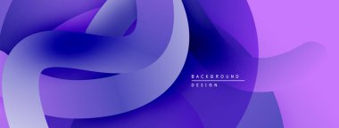 Soyut sıvı şekilleri, mor renkler, dinamik bileşimler. Arka planlar ve sunumlar için modern tasarım öğesi. Yumuşak gradyanlar görsel ilgi yaratır.