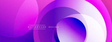 Soyut canlı katmanlar dinamik görsel akış yaratır. Pembe, mor, mavi renkler pürüzsüz bir şekilde harmanlanarak modern arkaplan oluşturur..