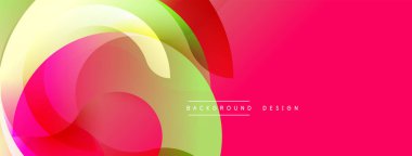 Soyut akışkan şekiller, canlı renkler. Pembe, yeşil, sarı karışım dinamik görsel etki yaratıyor. Modern tasarım ögesi.