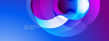 Soyut akışkan şekiller, canlı mavi mor gradyanlar. Modern tasarım, pürüzsüz geçişler, dinamik kompozisyon. Projeler için arkaplan ögesi.