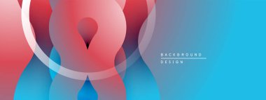 Soyut sıvı şekiller, canlı renklerin karışımı. Dairesel tasarım dinamik görsel etki yaratır. Modern estetik, pürüzsüz eğimler sunar.