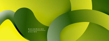 Soyut sıvı şekilleri, canlı yeşil renkler, pürüzsüz gradyanlar. Arka planlar ve sunumlar için modern tasarım öğesi. Minimalist estetik.