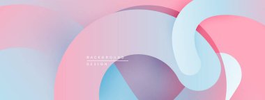 Soyut pastel şekiller örtüşür, yumuşak eğimler yaratır. Minimalist tasarım, modern estetiği çağrıştırıyor. Arkaplan metni arkaplan tasarımı okur.