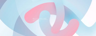 Soyut akışkan şekiller, pastel renkler modern arkaplan yaratır. Yumuşak eğimler, pürüzsüz geçişler tasarım elementlerini tanımlar.