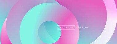 Soyut sıvı şekiller, canlı renklerin karışımı. Pembe, turkuaz, lavanta dinamik bileşim yaratır. Arka planlar için modern tasarım ögesi.