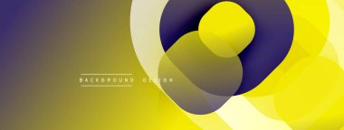 Soyut sarı, donanma tasarımı. Üst üste binen şekiller dinamik görsel efekt yaratır. Arkaplan derinlik katar, modern his katar.