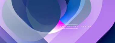 Soyut sıvı şekiller, mor renkler maviye karışıyor. Arka planlar, afişler, sunumlar için modern tasarım unsuru. Yumuşak gradyanlar dinamik görsel oluşturur.