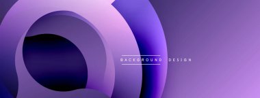 Soyut mor katmanlar dinamik bileşim yaratır. Düz gradyanlar, modern tasarım, arka planlar ve sunumlar için uygun. Minimalist estetik.