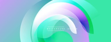 Soyut akışkan şekiller, pastel renklerin karışımı. Gradyan arka plan dinamik görsel efekt yaratır. Dijital projeler için modern tasarım ögesi.