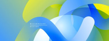 Soyut sıvı şekiller, canlı renklerin karışımı. Modern tasarım, pürüzsüz gradyanlar dinamik görsel efekt yaratır. Arkaplan ögesi.