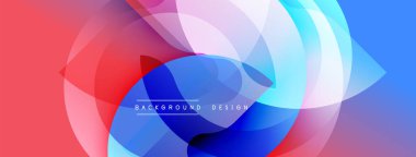 Soyut sıvı şekiller harmanlanarak canlı renk değişimleri yaratır. Dinamik bileşim hareketi, enerjiyi, modern estetiği akla getiriyor..