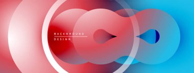 Soyut sıvı şekiller, canlı renklerin karışımı. Modern tasarım, pürüzsüz eğimler dinamik kompozisyon yaratır. Minimalist estetik.