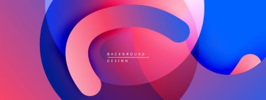 Soyut sıvı şekiller, canlı renklerin karışımı. Modern tasarım, pürüzsüz eğimler dinamik kompozisyon yaratır. Arkaplanda hareket ve enerji var..