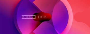 Soyut sıvı şekiller, canlı mor, pembe renkler. Modern tasarım, dinamik kompozisyon, değişim etkisi. Minimalist estetik, pürüzsüz geçişler.