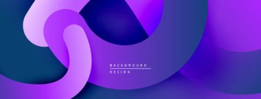 Soyut sıvı şekiller, canlı mor renkler, modern tasarım. Pürüzsüz gradyanlar dinamik görsel akış yaratır. Arkaplan ögesi.