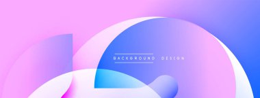 Soyut eğim arkaplanı. Pembe, mor, mavi renkler düzgün bir şekilde harmanlanır. Dijital projeler için modern tasarım öğesi. Minimalist estetik.