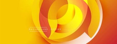 Soyut akışkan şekiller, canlı turuncu, sarı renkler. Modern tasarım ögesi, dinamik bileşim, düzgün gradyanlar mevcut.