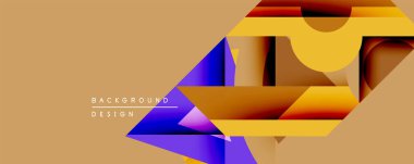 Soyut geometrik tasarım. Canlı renkler harmanlanır, dinamik görsel doku oluşturur. Arka planlar ve sunumlar için modern estetik.