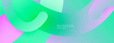 Soyut sıvı şekiller, canlı renklerin karışımı. Modern tasarım, pürüzsüz gradyanlar dinamik görsel efekt yaratır. Dijital projeler için uygun arkaplan.